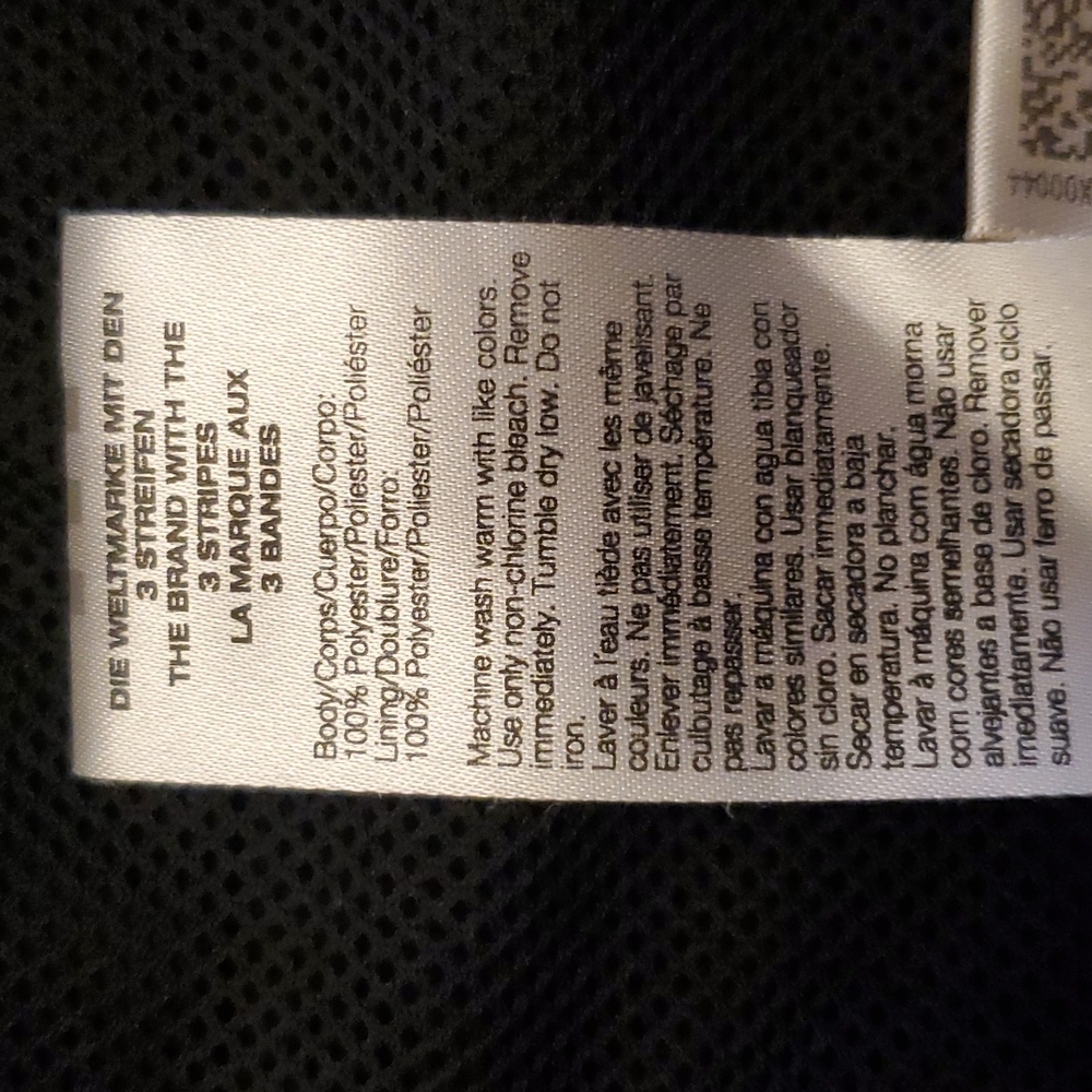 ADIDAS Youth Zippered Jacket - Size L - Picture 11 of 12